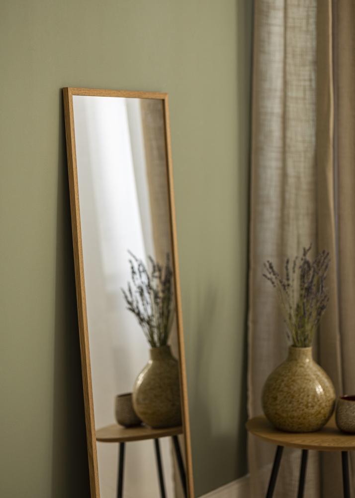 Spegel Solid Oak 43x123 cm