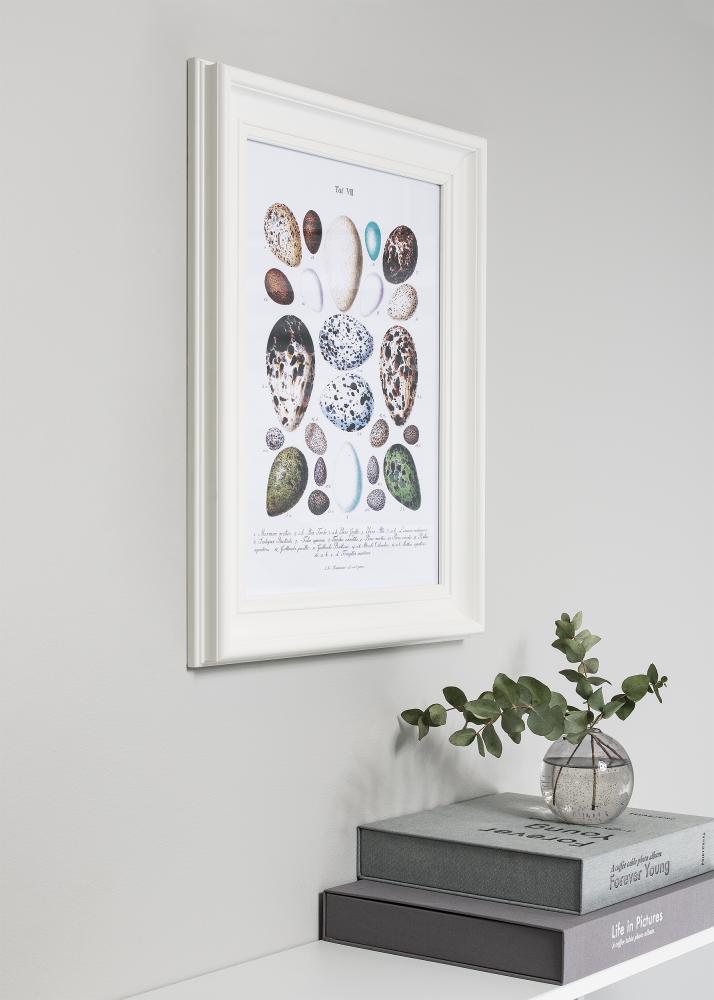 Ram Dalarna Vit 21x29,7 cm (A4)