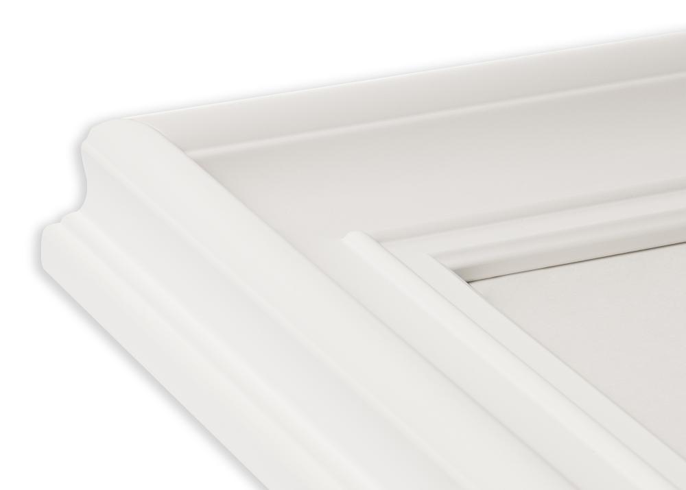 Ram Dalarna Vit 21x29,7 cm (A4)