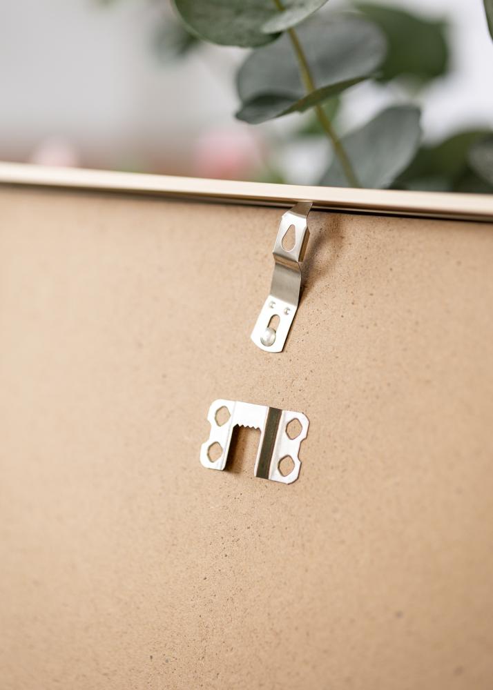 Aluminiumram Akrylglas Mässing 42x59,4 cm (A2)