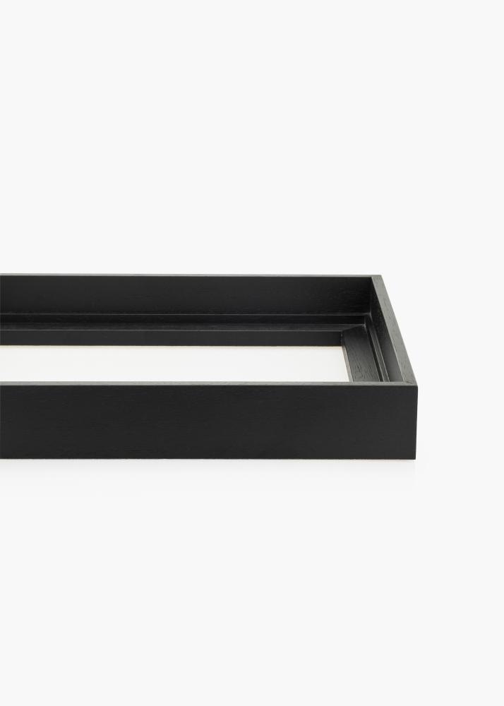 Canvasram Scranton 3D Svart 70x100 cm