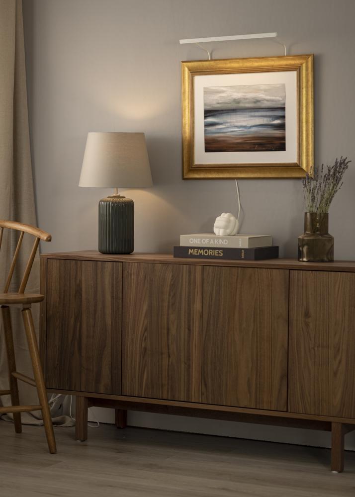 BLP 117 tavelbelysning 45 cm - Vit