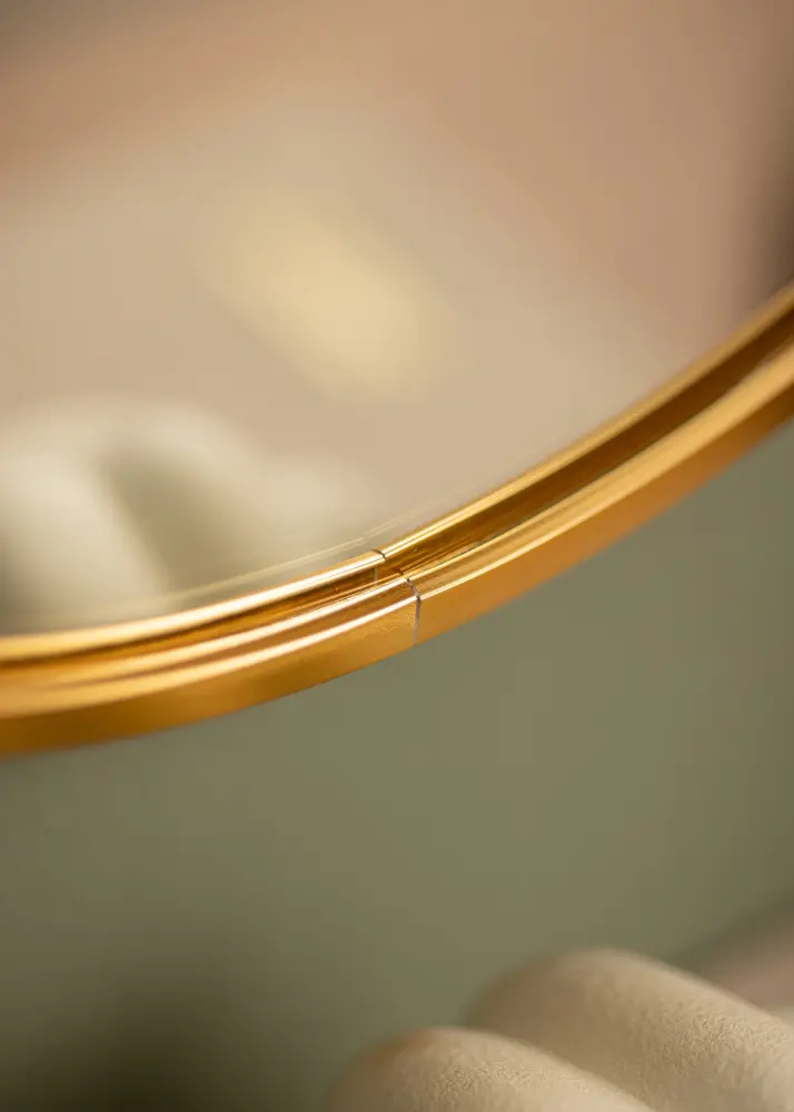KAILA Rund Spegel Edge Gold 30 cm Ø