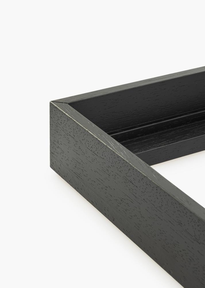 Canvasram Scranton 3D Svart 70x100 cm