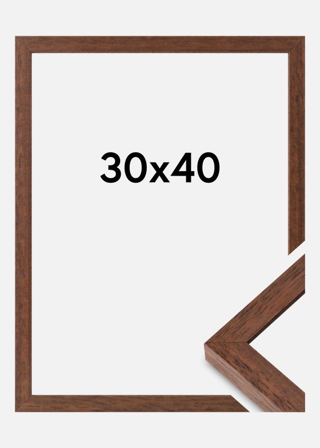 Ram Hermes Akrylglas Teak 30x40 cm