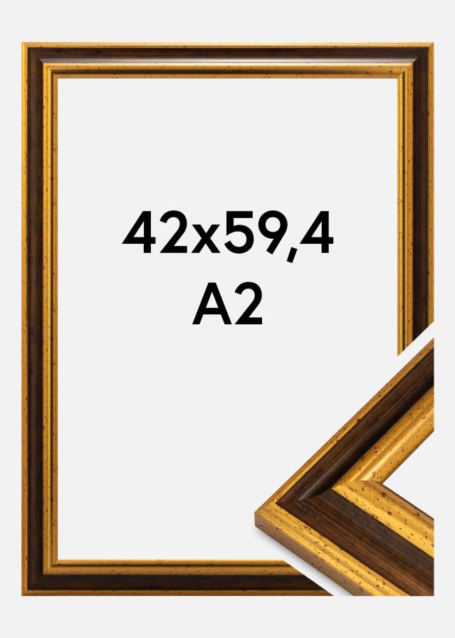 Ram Aberystwyth Akrylglas Guld 42x59,4 cm (A2)