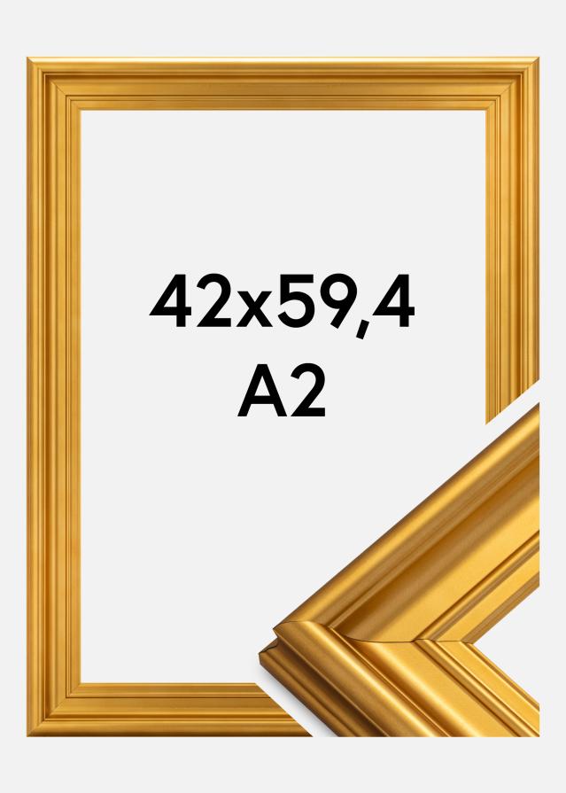 Ram Mora Premium Guld 42x59,4 cm (A2)