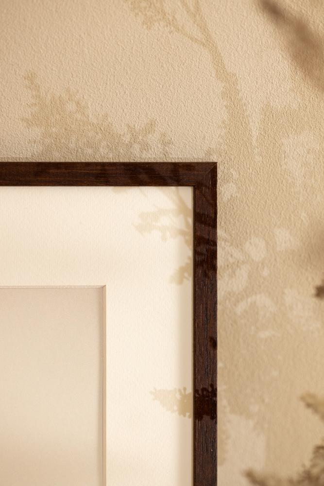 Ram Edsbyn Akrylglas Valnöt 32x42 cm