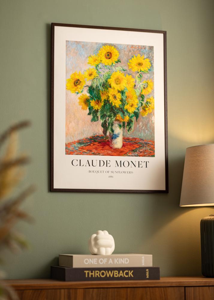 Ram Edsbyn Akrylglas Valnöt 32x42 cm