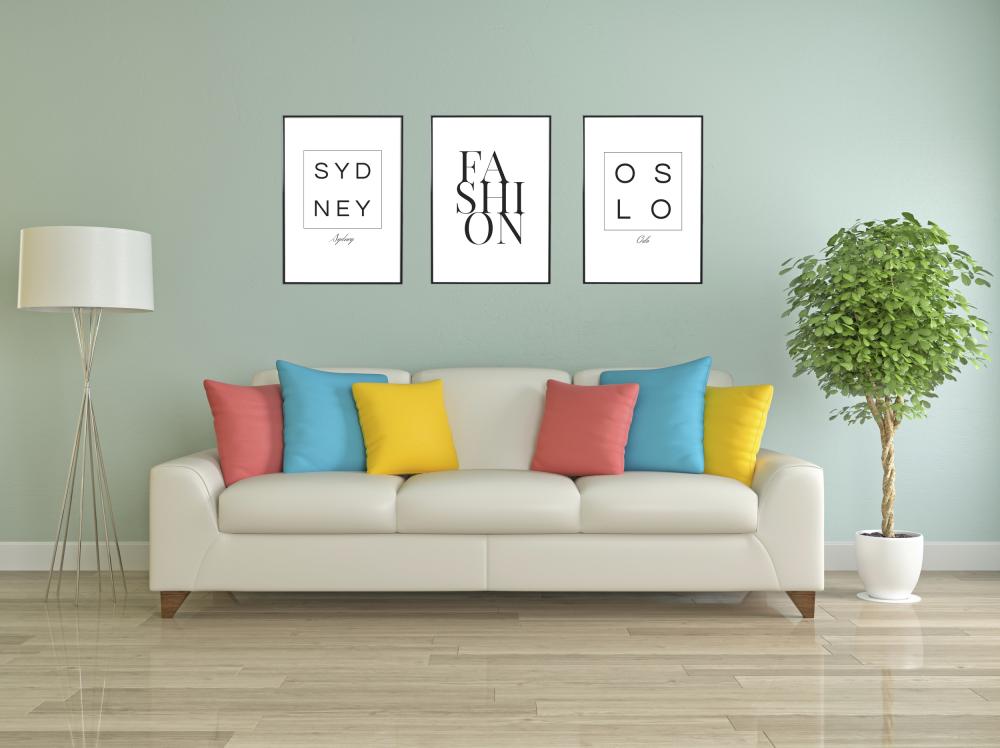 Fashion Grafisk Poster