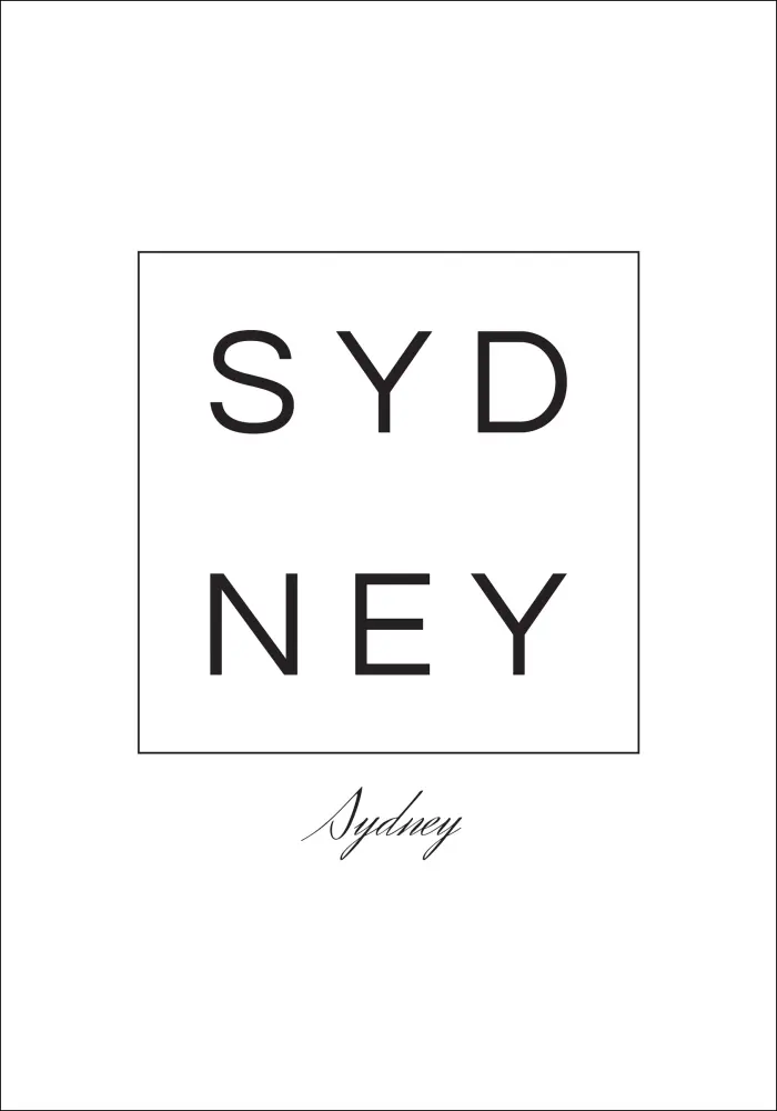 Sydney Poster