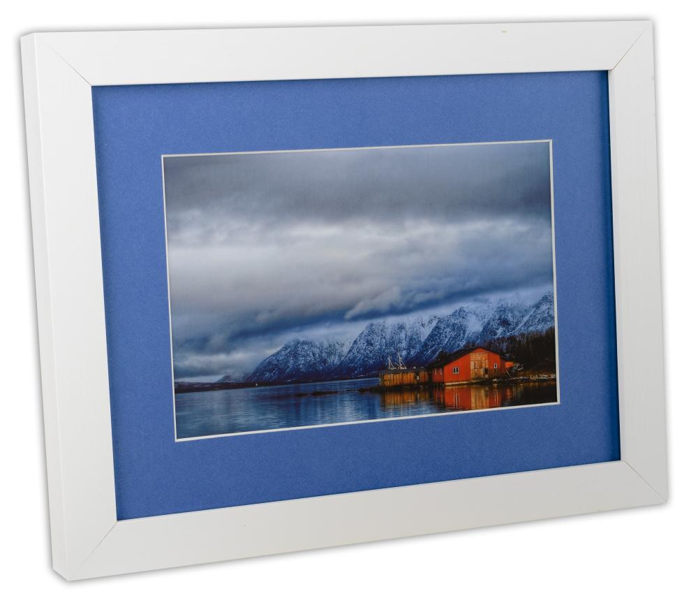 Måttbeställd Blå Passepartout