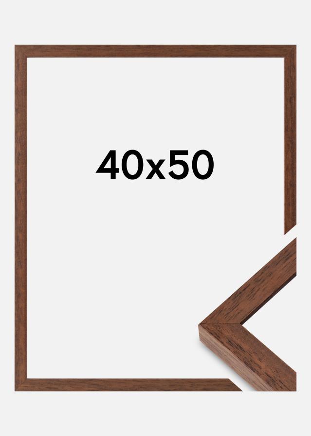 Ram Hermes Akrylglas Teak 40x50 cm