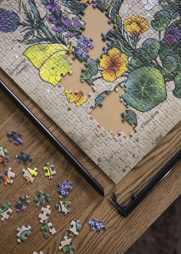 Pusselram Svart 50x66,5 cm