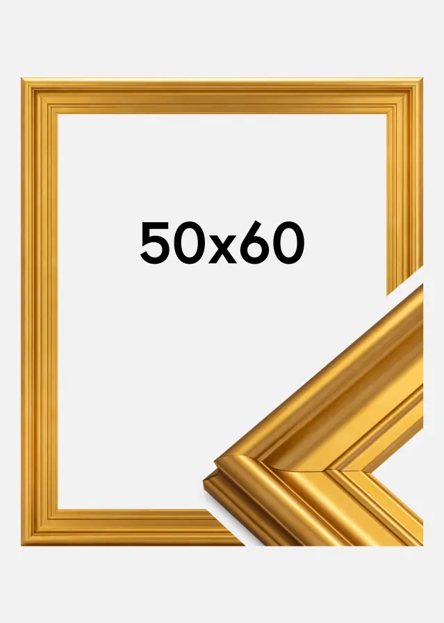 Ram Mora Premium Guld 50x60 cm