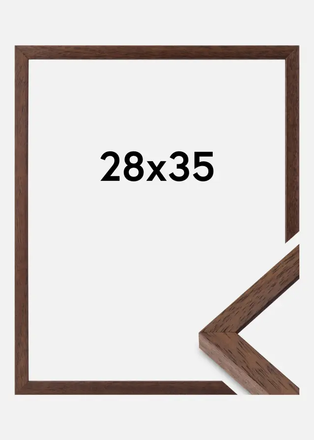 Ram Ares Akrylglas Teak 28x35 cm