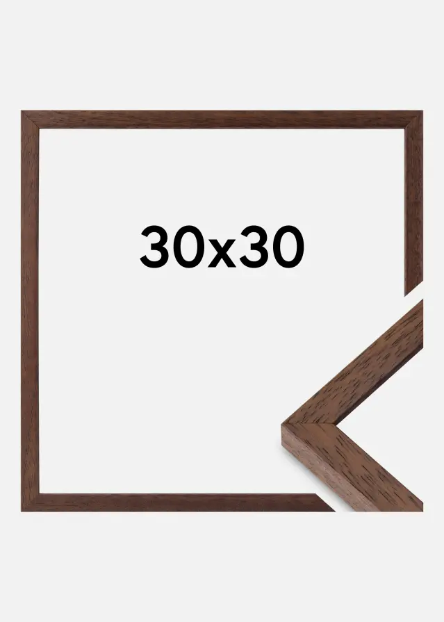 Ram Ares Akrylglas Teak 30x30 cm