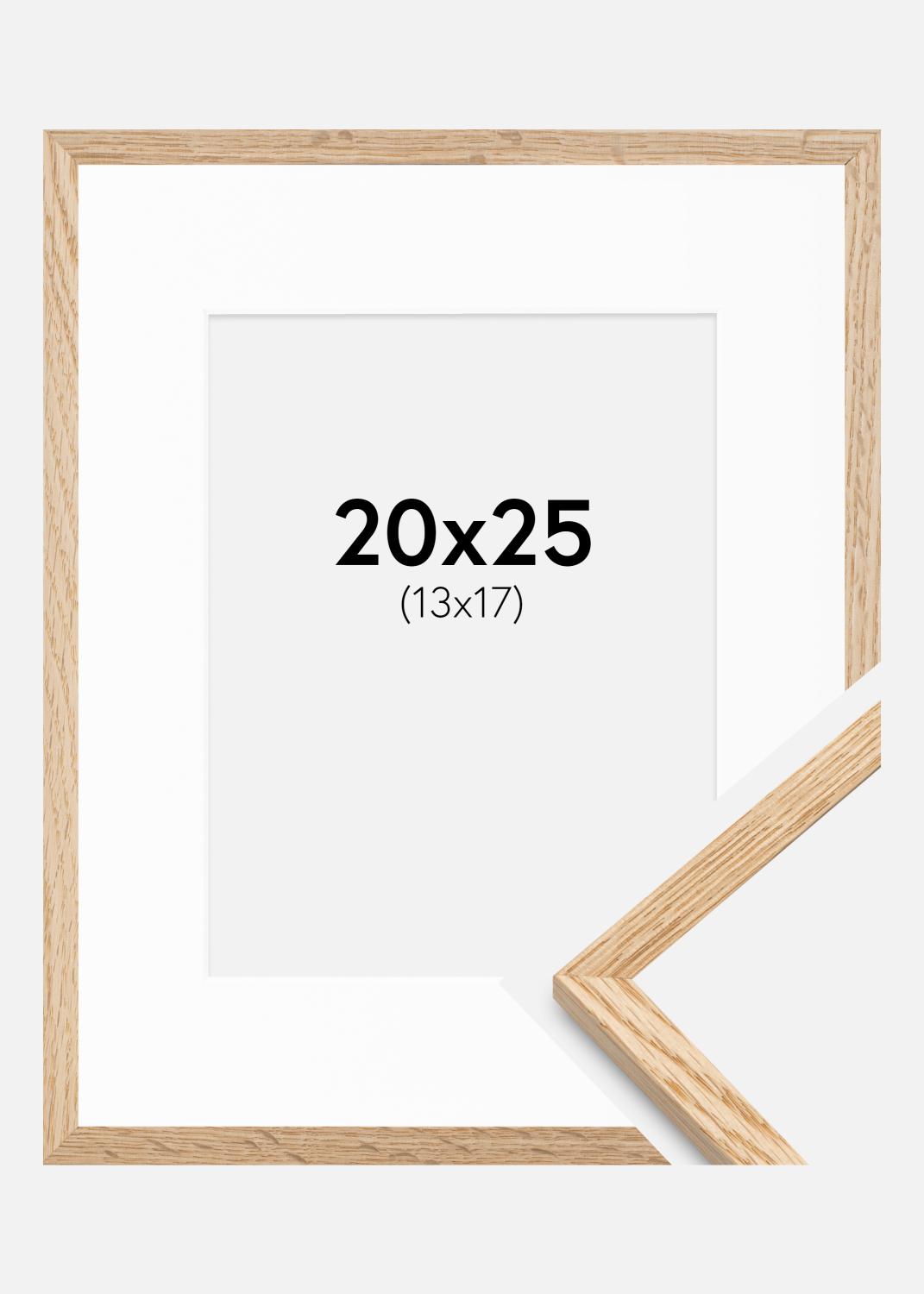 Product Image for Ram Tunn Ek 20x25 cm - Passepartout Vit 14x18 cm