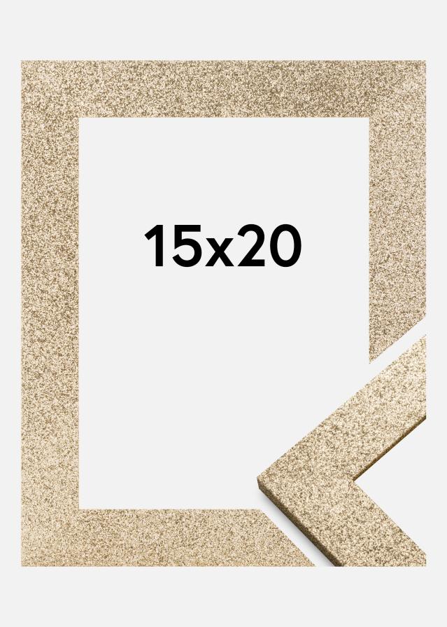 Ram Broadway Guld 15x20 cm