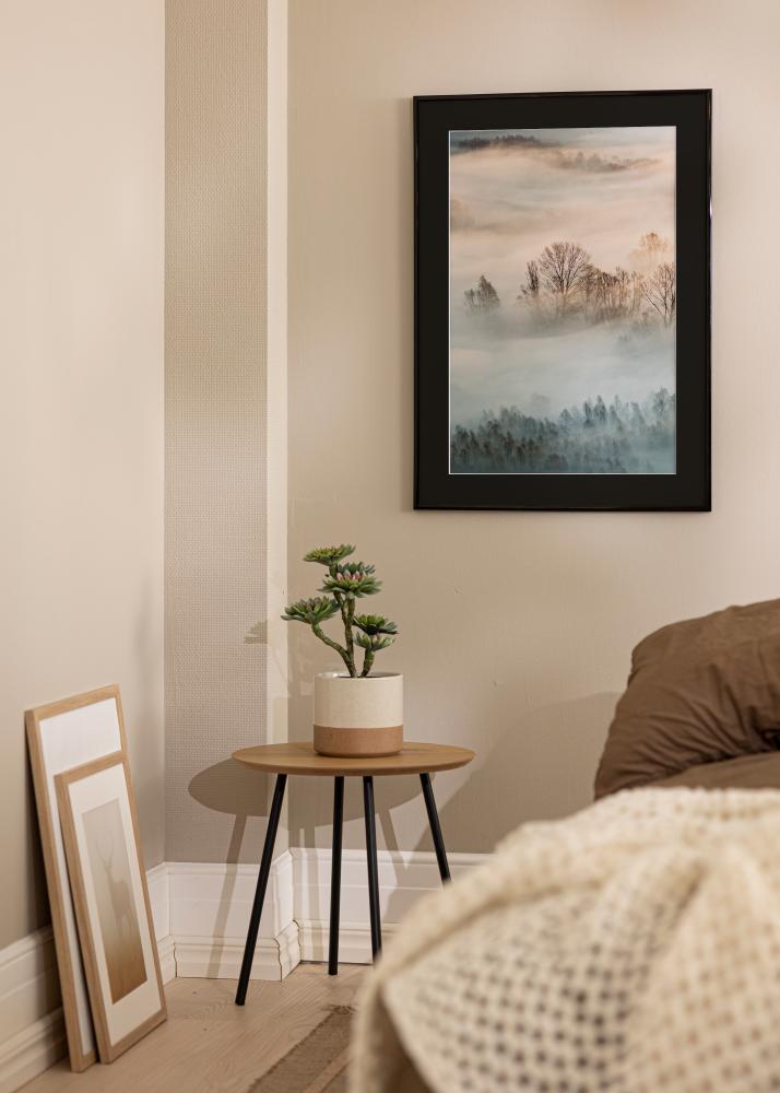 Ram New Lifestyle Svart 70x100 cm - Passepartout Svart 61x91,5 cm