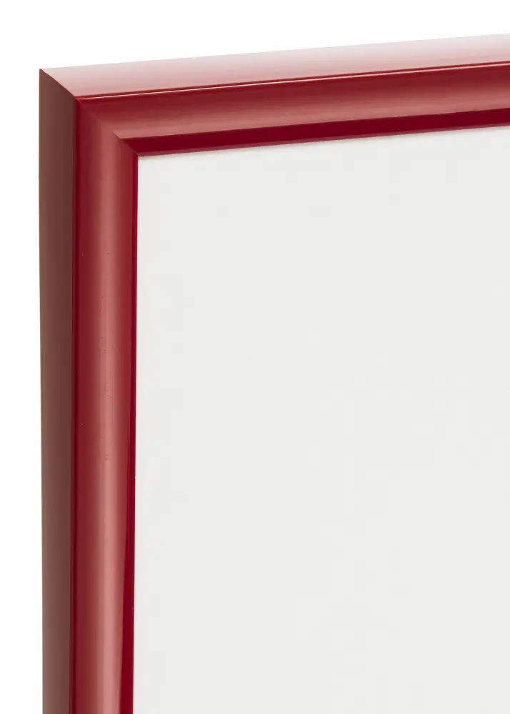 Ram New Lifestyle Röd 42x59,4 cm (A2) - Passepartout Vit 25x38 cm