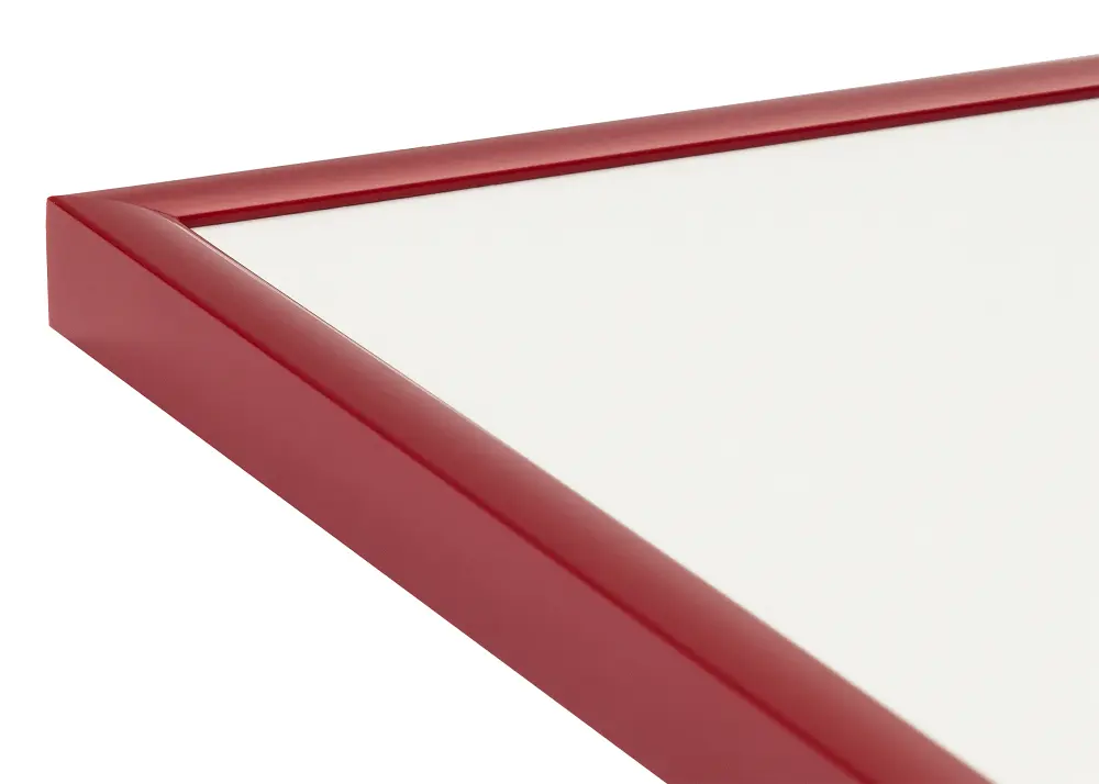 Ram New Lifestyle Röd 42x59,4 cm (A2) - Passepartout Vit 25x38 cm