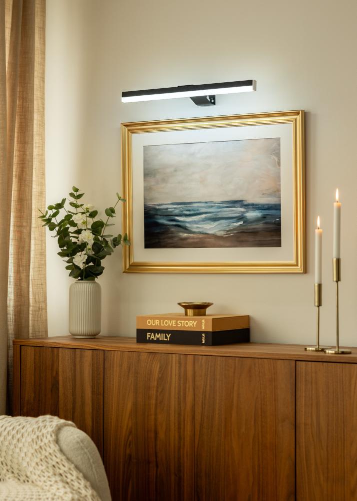 KAILA Glow Batteridriven Tavelbelysning 55 cm - Svart