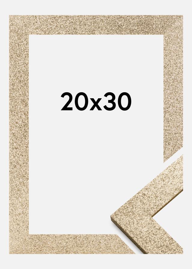 Ram Broadway Guld 20x30 cm