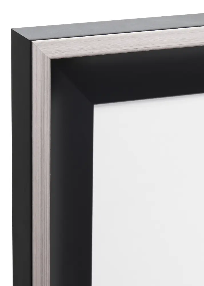 Ram Öjaren Svart-Silver 50x70 cm