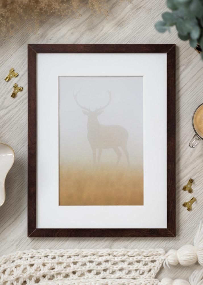 Ram BGA Classic Akrylglas Valnöt 60x90 cm