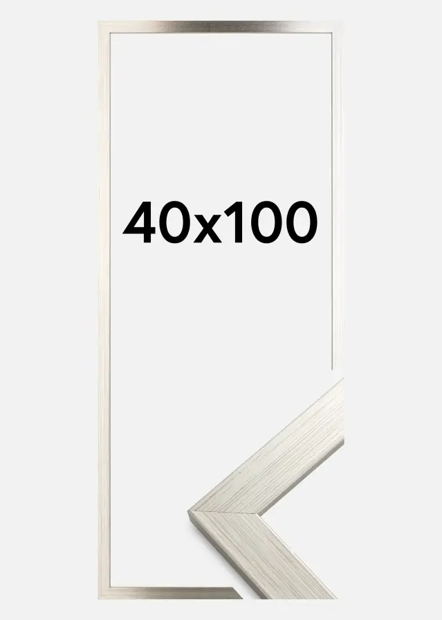 Ram Silver Wood 40x100 cm