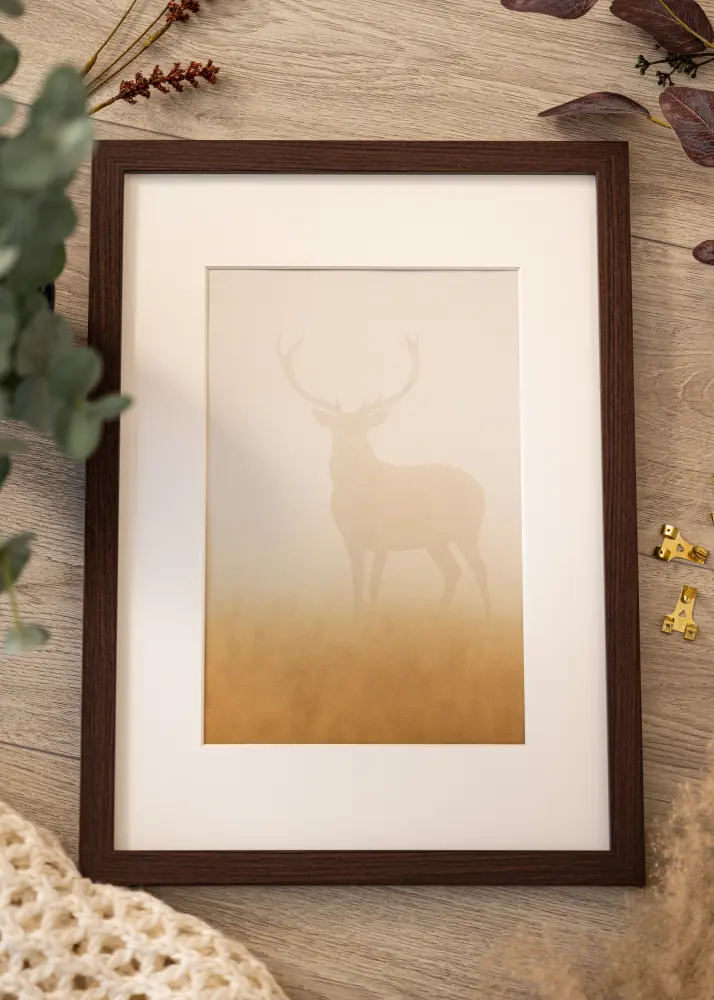 Ram Deco Akrylglas Valnöt 59.4x84 cm (A1)
