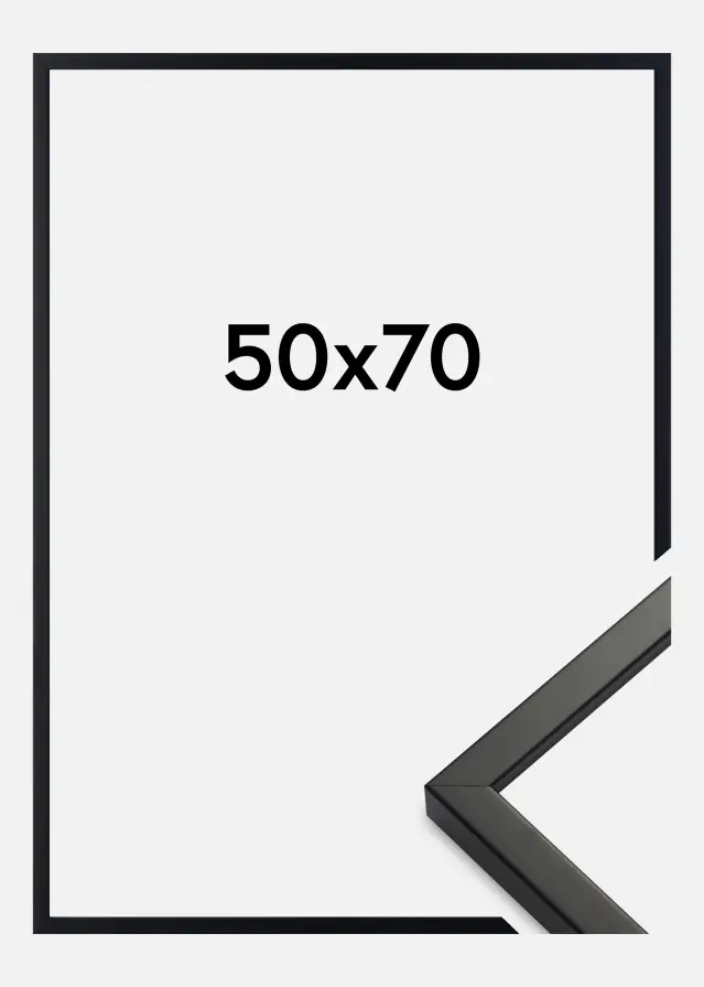 Ram Exklusiv Svart 50x70 cm