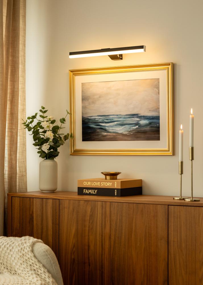 KAILA Glow Batteridriven Tavelbelysning 55 cm - Svart