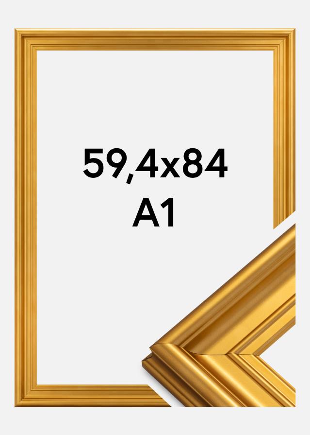 Ram Mora Premium Guld 59,4x84 cm (A1)