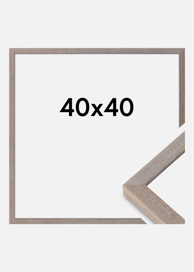 Ram Ares Akrylglas Grå 40x40 cm