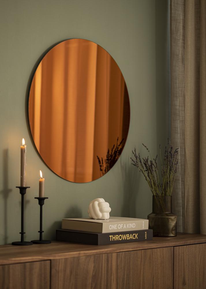 Spegel Wine Red 70 cm Ø