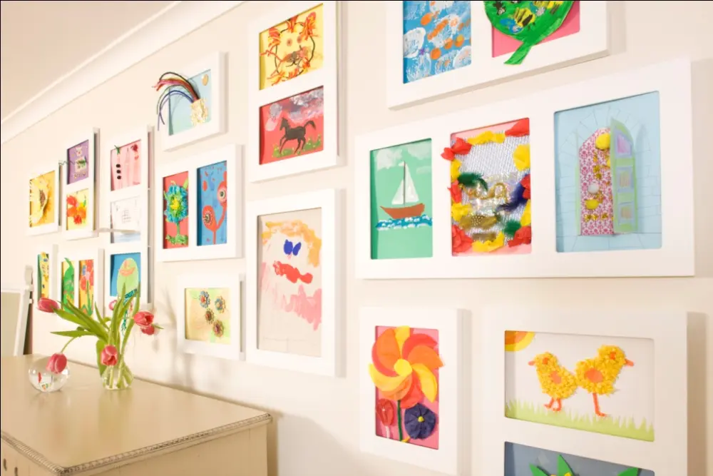 Ram Articulate Gallery A3 Vit - 1 Bild