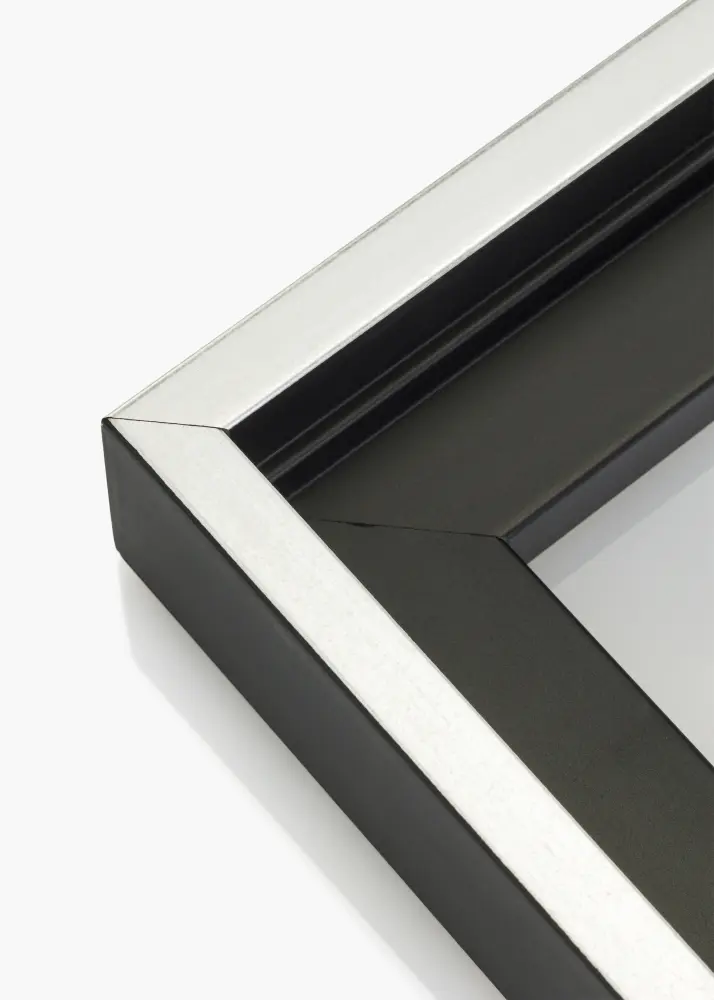 Canvasram Reno Svart / Silver 21x29,7 cm (A4)
