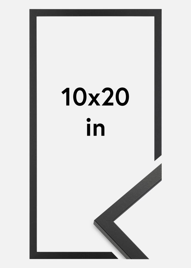 Ram Trendy Akrylglas Svart 10x20 inches (25,4x50,8 cm)