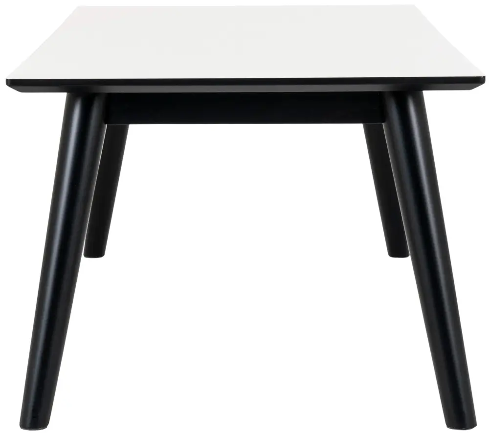 Soffbord Copenhagen 60x120 cm - Vit/Svart