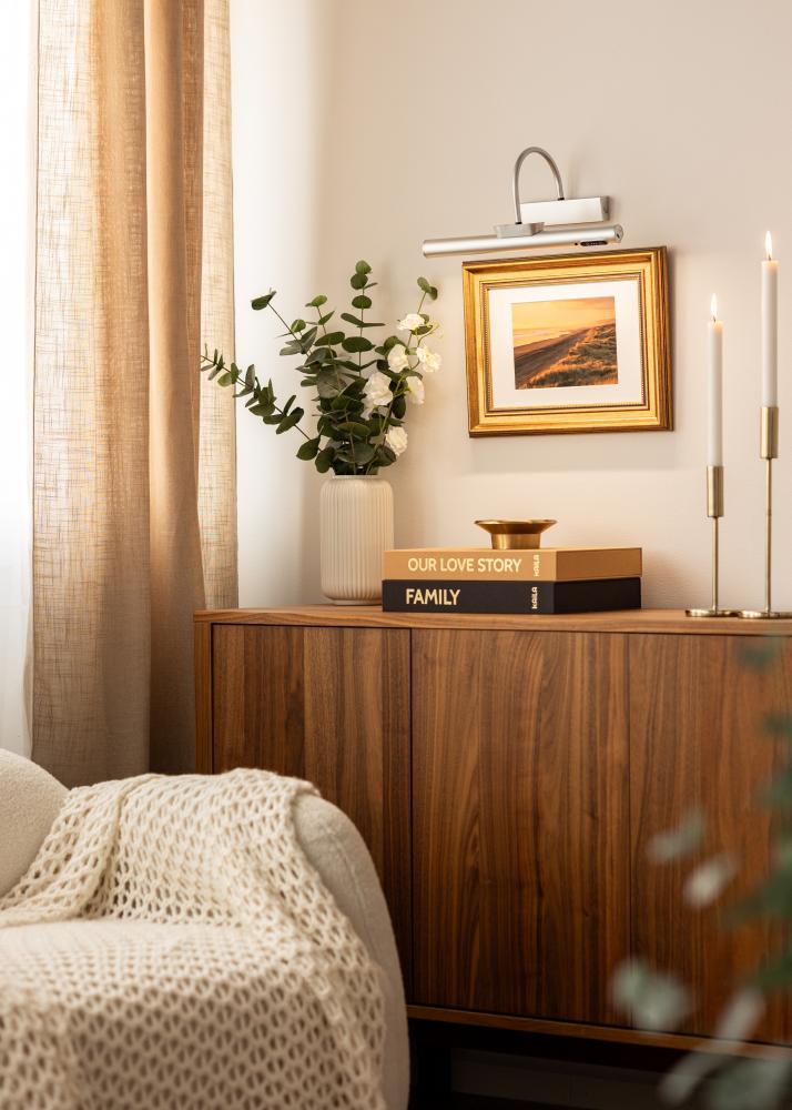 KAILA Spark Batteridriven Tavelbelysning 35 cm - Silver