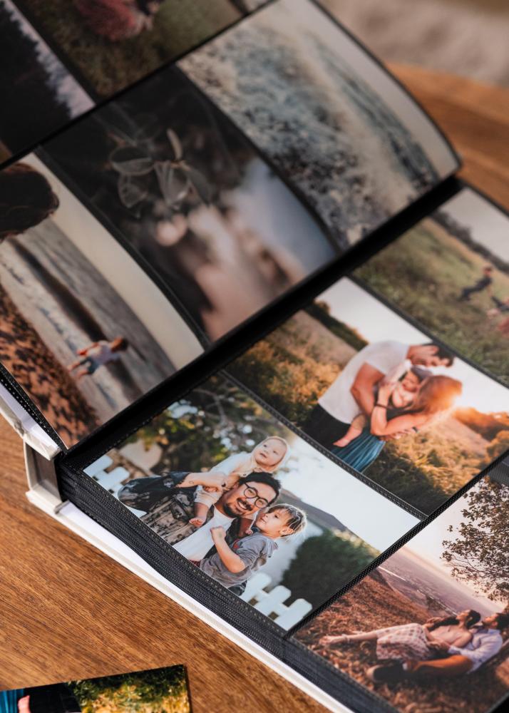 KAILA Fotoalbum OUR LOVE STORY Creme - 600 bilder i 10x15 cm