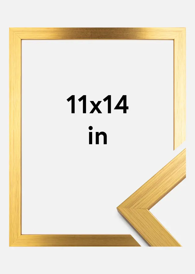 Ram Gold Wood Akrylglas 11x14 inches (27,94x35,56 cm)