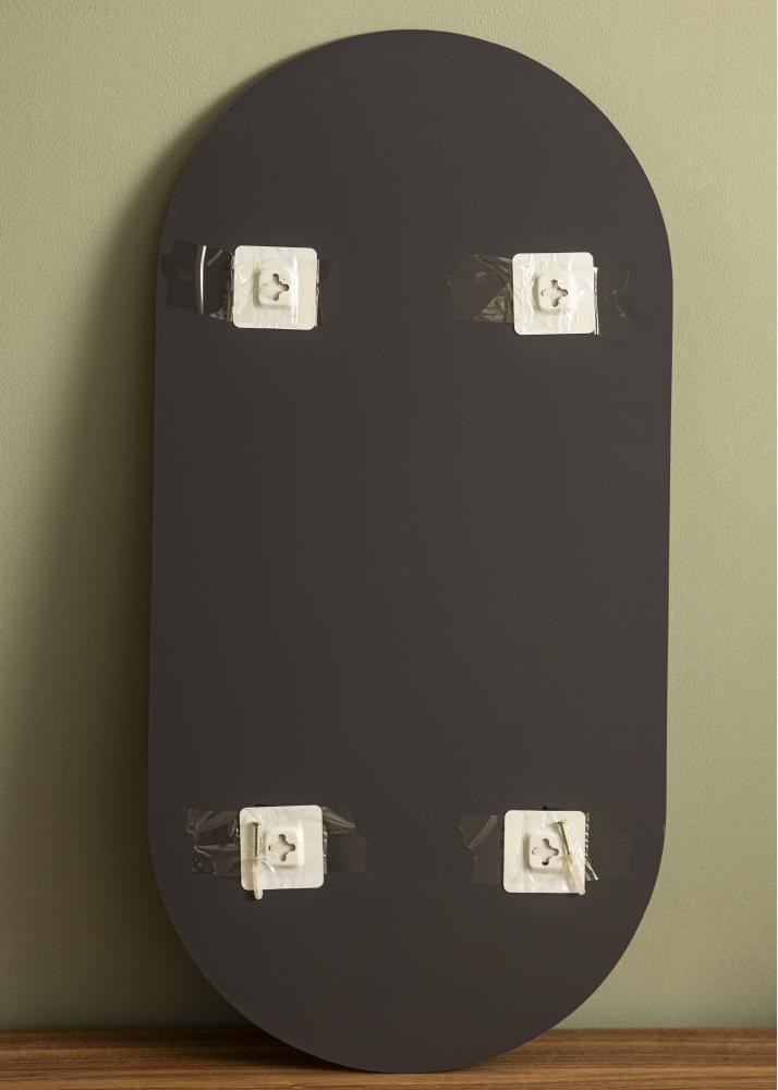 KAILA Spegel Oval Rose Gold 35x70 cm