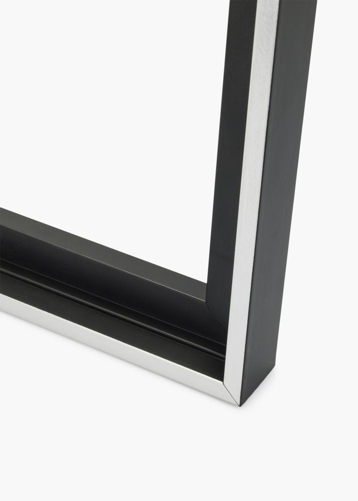 Canvasram Reno Svart / Silver 50x60 cm