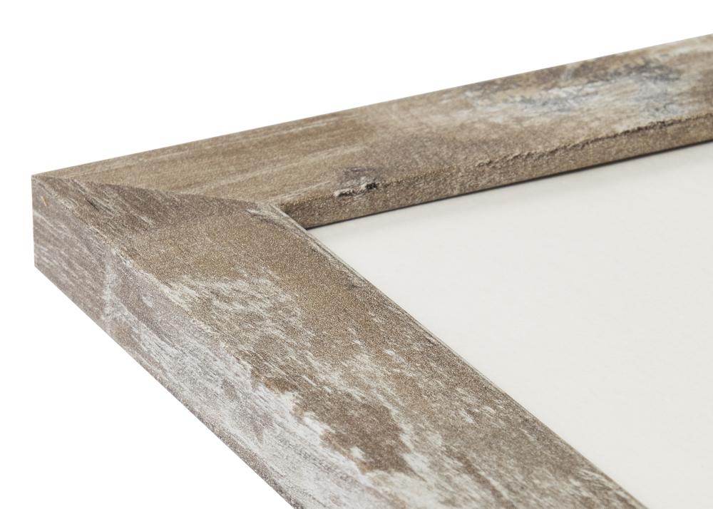 Ram Superb Träbrun 18x24 cm