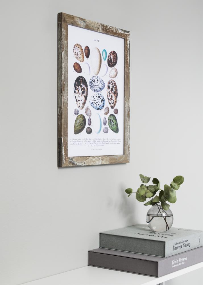 Ram Superb Träbrun 18x24 cm