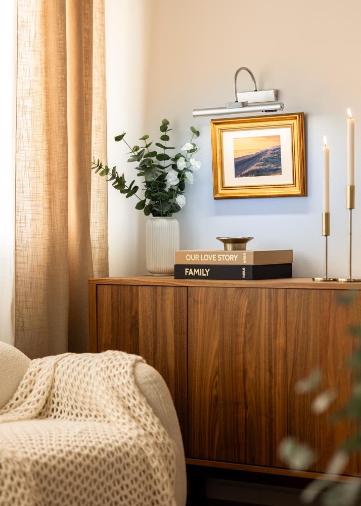 KAILA Spark Batteridriven Tavelbelysning 35 cm - Silver