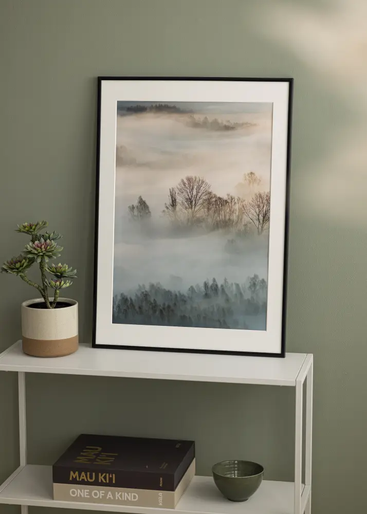 Ram New Lifestyle Akrylglas Matt Svart 21x29,7 cm (A4)